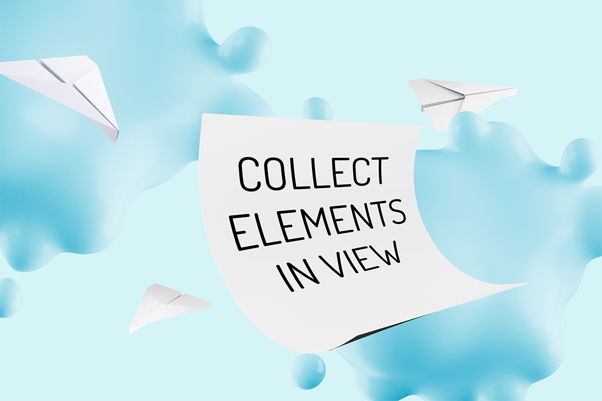 Art for Collect Elements In View