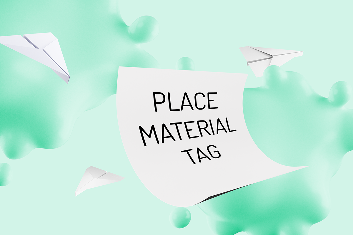 Art for Place Material Tag