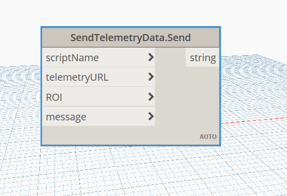 custom webhook node on Dynamo canvas